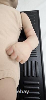 Reborn Like Weighted Cloth Body Vinyl Limbs Baby Doll