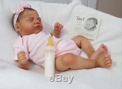 Reborn Ltd. Ed. SOLD OUT Tavi by Marita Winters Ethnic Biracial AA Stunning Baby