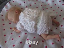 Reborn Mini Doll Mia by Shawna Clymer, 8.5 10 Oz. COA