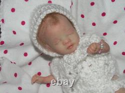 Reborn Mini Doll Mia by Shawna Clymer, 8.5 10 Oz. COA