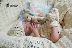 Reborn Newborn Baby Boy Cayle Olga Auer/mimadolls Artistsdollsl. Editioniiora