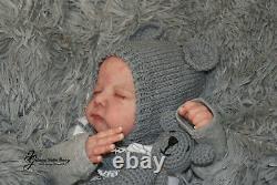 Reborn Newborn Baby Boy Cayle Olga Auer/mimadolls Artistsdollsl. Editioniiora