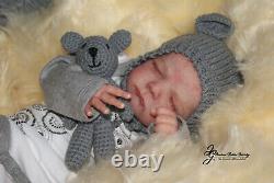 Reborn Newborn Baby Boy Cayle Olga Auer/mimadolls Artistsdollsl. Editioniiora