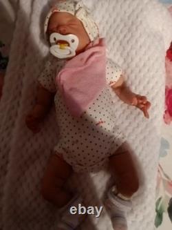 Reborn Newborn Baby Dolls 16 Silicone Chucky Face Girl Child