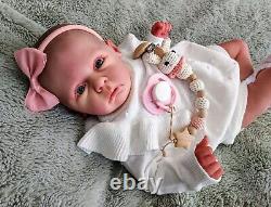 Reborn Newborn Baby Girl Oaklynn By Severine Piret 18 Custom Order