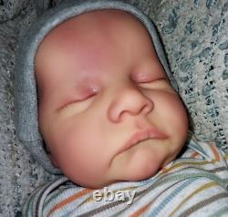Reborn Newborn Baby Levi 21 Bonnie Brown Sculpt Authenic withCOA Custom Order