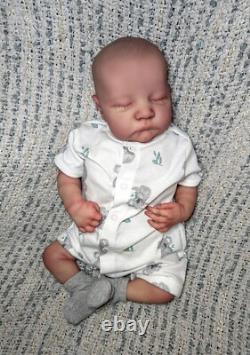 Reborn Newborn Baby Levi 21 Bonnie Brown Sculpt Authenic withCOA Custom Order