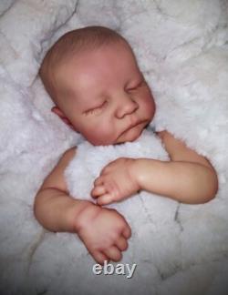 Reborn Newborn Baby Levi 21 Bonnie Brown Sculpt Authenic withCOA Custom Order
