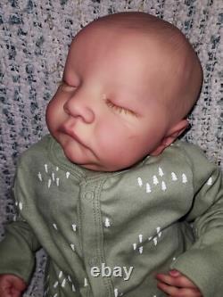 Reborn Newborn Baby Levi 21 Bonnie Brown Sculpt Authenic withCOA Custom Order