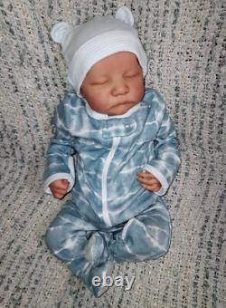 Reborn Newborn Baby Levi 21 Bonnie Brown Sculpt Authenic withCOA Custom Order