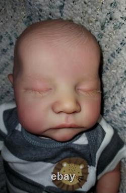 Reborn Newborn Baby Levi 21 Bonnie Brown Sculpt Authenic withCOA Custom Order