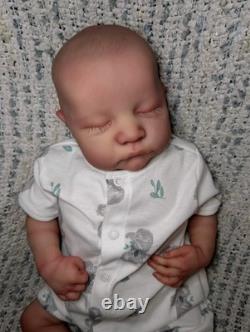 Reborn Newborn Baby Levi 21 Bonnie Brown Sculpt Authenic withCOA Custom Order