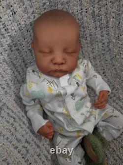 Reborn Newborn Baby Levi 21 Bonnie Brown Sculpt Authenic withCOA Custom Order