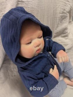 Reborn Newborn size reborn doll 19 Reborn Baby Boy Doll Levi