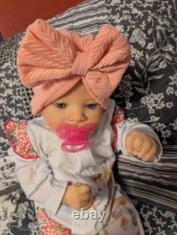 Reborn Newborn size reborn doll 19 Reborn Baby Girl Doll Adorable Jill