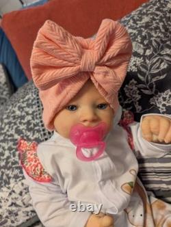 Reborn Newborn size reborn doll 19 Reborn Baby Girl Doll Adorable Jill