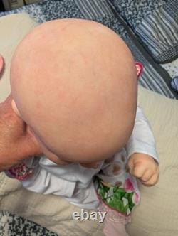 Reborn Newborn size reborn doll 19 Reborn Baby Girl Doll Adorable Jill