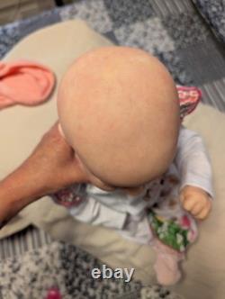 Reborn Newborn size reborn doll 19 Reborn Baby Girl Doll Adorable Jill