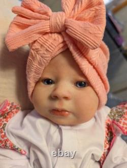 Reborn Newborn size reborn doll 19 Reborn Baby Girl Doll Adorable Jill