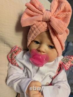 Reborn Newborn size reborn doll 19 Reborn Baby Girl Doll Adorable Jill