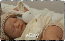 Reborn OOAK Baby doll art Newborn Brookyn Lifelike Realistic Realborn