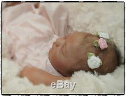 Reborn OOAK Baby doll art Newborn Brookyn Lifelike Realistic Realborn