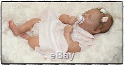 Reborn OOAK Baby doll art Newborn Brookyn Lifelike Realistic Realborn