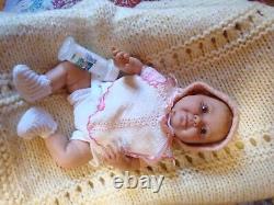 Reborn Ooak baby Gracie/blonde/COA