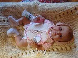 Reborn Ooak baby Gracie/blonde/COA