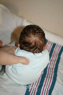 Reborn Preemie Baby Boy by Forget-Me-Not Nursery