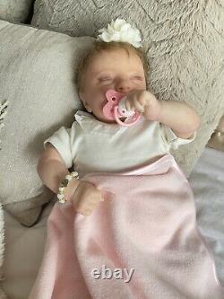 Reborn Realborn Baby Girl Doll Alyssa Asleep And Large Unboxing