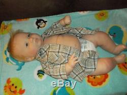 Reborn, Realborn Doll Joseph Awake Three Months, 7 Lbs, 11 Ounces