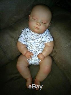 Reborn Realborn Sleeping Joseph 23 3 Month Chubby Baby Custom Order