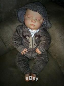 Reborn Realborn Sleeping Joseph 23 3 Month Chubby Baby Custom Order