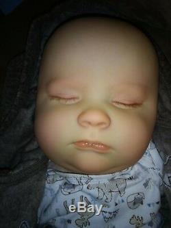 Reborn Realborn Sleeping Joseph 23 3 Month Chubby Baby Custom Order