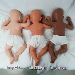 Reborn Realistic Newborn Baby Dolls 18.11 in Silicone Real Toddler Girl Lifelike