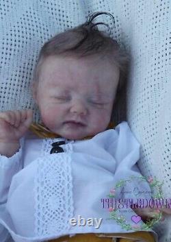 Reborn Silicone Eileen By Martha Gladczak FBS Baby Girl Doll