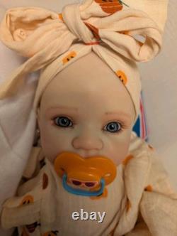 Reborn Small Toddler Size Doll 22 OOAK Reborn Doll Upset Holly