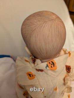 Reborn Small Toddler Size Doll 22 OOAK Reborn Doll Upset Holly