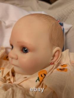 Reborn Small Toddler Size Doll 22 OOAK Reborn Doll Upset Holly