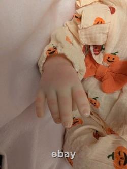 Reborn Small Toddler Size Doll 22 OOAK Reborn Doll Upset Holly
