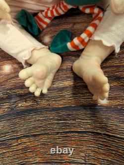 Reborn Toddler Size Doll 22 With Rooted Human Hair OOAK Reborn KATIE