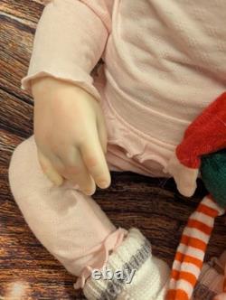 Reborn Toddler Size Doll 22 With Rooted Human Hair OOAK Reborn KATIE