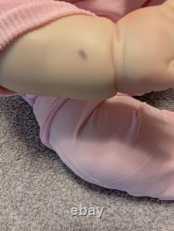 Reborn Toddler Size Doll 23 With Rooted Human Hair OOAK Reborn Amica