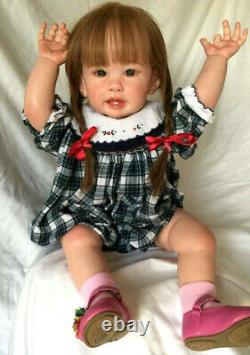 Reborn Toddler doll Teegan by Ping Lau. Artist Alicia Powers