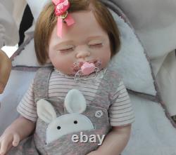 Reborn Twins Girl+Boy Looks Real 22'' Reborn Baby Doll Full Body Silicone Vinyl