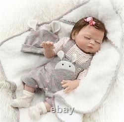 Reborn Twins Girl+Boy Looks Real 22'' Reborn Baby Doll Full Body Silicone Vinyl