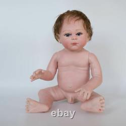 Reborn Twins Girl+Boy Looks Real 22'' Reborn Baby Doll Full Body Silicone Vinyl