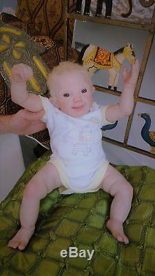 Reborn Ultra Realistic Prototype A Down Syndrome Vince by Lilianne Breedveld