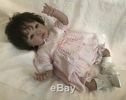 Reborn Vinyl Baby Girl Shyann Sculpt by Aleina Peterson Beautiful Baby